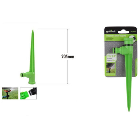 Trade Shop - GEGENÜBER FÜR IRRIGATORE 19X3/4" FEMMINA MIT INNESTO RAPIDO GIARDINO 20 CM 90005 -