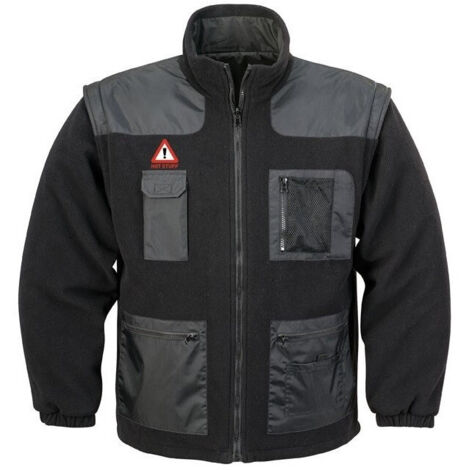 TRADE SHOP - Giacca 4 Usi Multitasche, Reversibile Con Maniche Asportabili 106ns - L