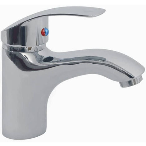 Trade Shop - Grifo Mezclador Cromado Home Kit De Montaje Para Lavabo Jh-8061 -