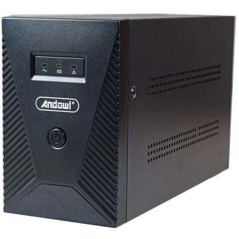 TRADE SHOP - Gruppo Di Continuità 2000va Q-up2000 Smart Offline Ups Supporta Windows Linux Mac -