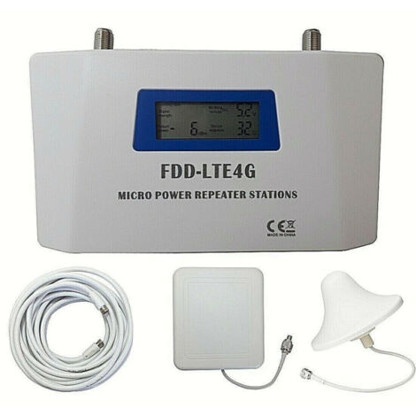 Trade Shop - GSM DCS 4G FDD-LTE REPEATER ANTENNE BOOSTER SIGNAL BOOSTER KIT -