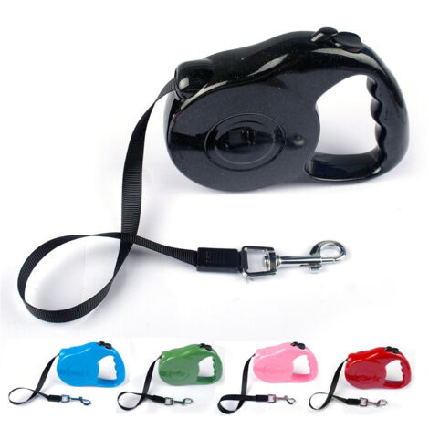 TRADE SHOP - Guinzaglio Allungabile Estensibile Cane Media Piccola Taglia 5 Metri 25kg -