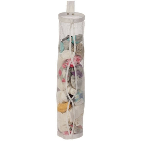 Trade Shop - Hängender Socken-Organizer, Schrank, Socken-Organizer, Netzbehälter -
