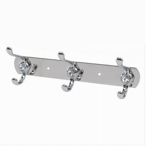 Trade Shop - Handtuchhalter mit 3 Haken Doppelbadezimmer Diamante 52173 -