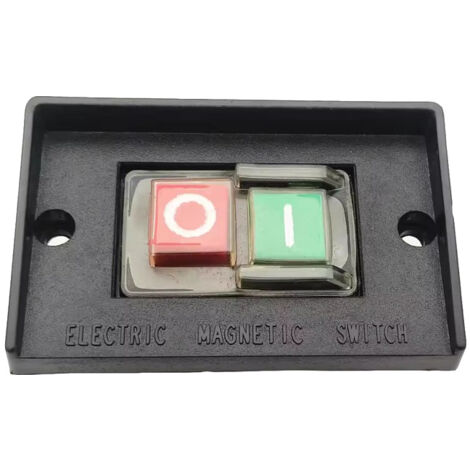 Trade-Shop Hauptschalter / Geräteschalter / Druckschalter / Ein-Aus-Schalter KJD6 kompatibel mit Güde GBTS 400 Band- und Tellerschleifer / 250V, 6(4)A