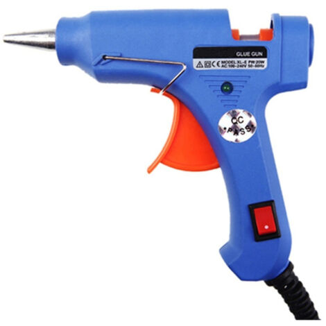 Trade Shop - Heißklebepistole 65 Watt Thermoklebemaschine Thermokleber Basteln -