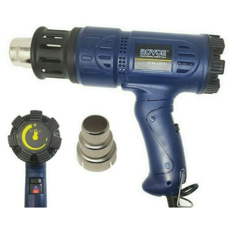 Trade Shop - HEISSLUFT-ABBEIZGERÄT HEIZPISTOLE 2500W 600 GRAD RHG-2500 -