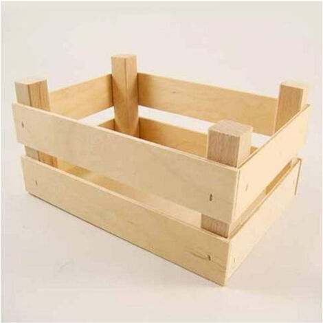 Trade Shop - HOLZOBSTKASTEN BROTKORB 20 X 14 CM -
