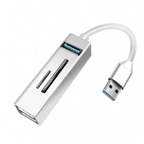 Trade Shop - HUB USB 3.0 5 IN 1 MEMORIE PENDRIVE USB COMPUTER PC HINWEIS Q-HU803 -