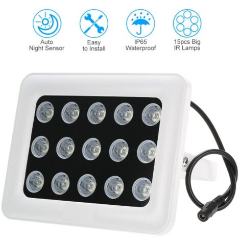 Illuminatore IR LED arry infrarossi Luce infrarossa a infrarossi Visione  Notturn