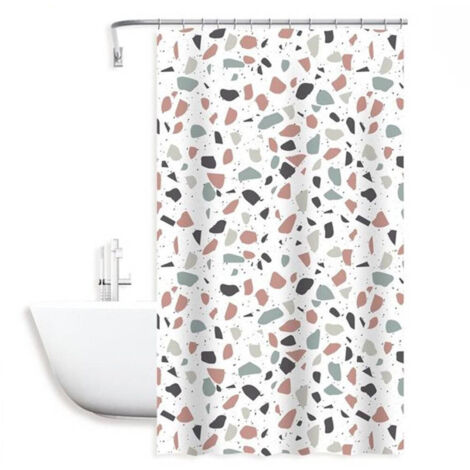 Trade Shop - IMPERMEABILE 180X200CM ANELLEN BAGNO BIANCO GRANIGLIA 69833 -