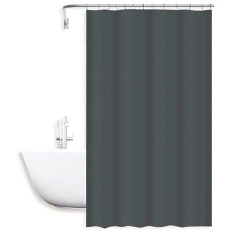 Trade Shop - IMPERMEABILE 240X200CM STEEL STEEL BAGNO SCURO 79719 -