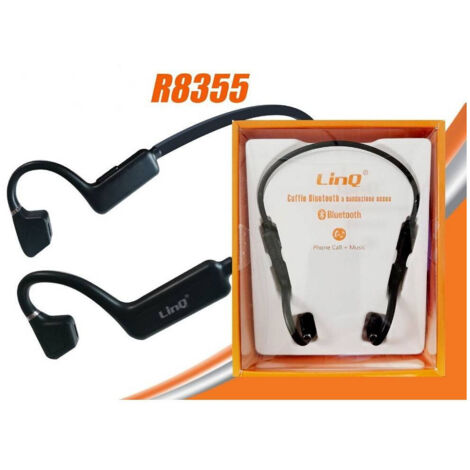 Trade Shop - Impermeable Auricolaries To Conduction Ossets Bluetooth On Fili R8355 -