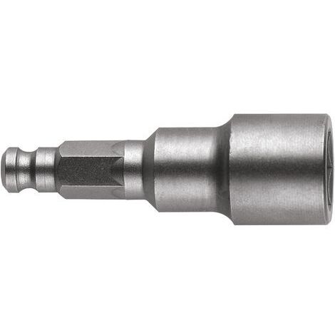 TRADE SHOP - Inserto Chiave A Bussola Magnetica Attacco 1/4 Per Avvitatore Lunghezza 50mm -    -10 mm   -