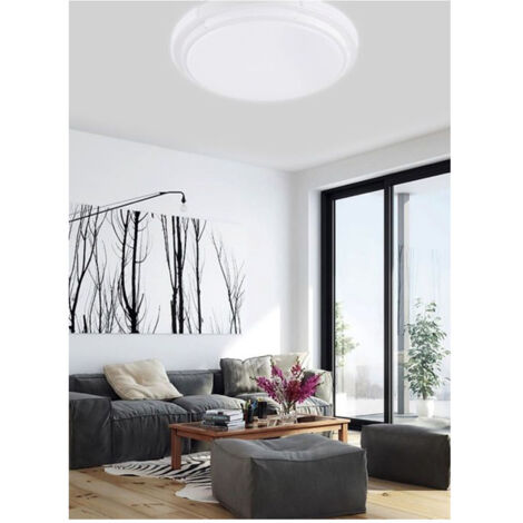Trade Shop - INTERNE DECKENLEUCHTE 45W RUND PROJEKTIERENDES KALTLICHT FST-40A62939 40CM -