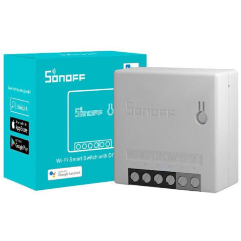 TRADE SHOP - Interruttore Wifi Smart Home Switch 2 Vie Timer Alexa Google Home Sonoff Mini R2 -