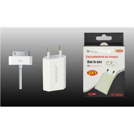 Trade Shop - Iphone 4 5v-1000ma Maxtech Ms-t003 -