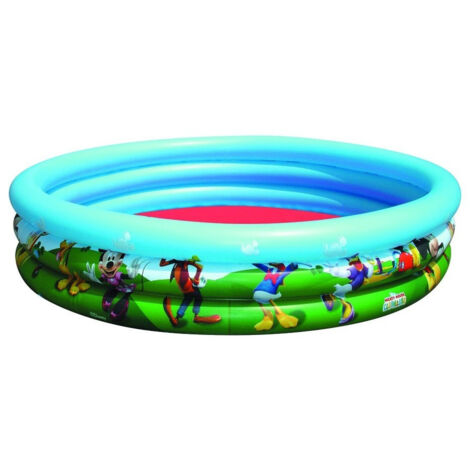 Trade Shop - JANUAR POOL FÜR KINDER 3 ANELLI 122 X 25 CM DISNEY MICKEY MOUSE -