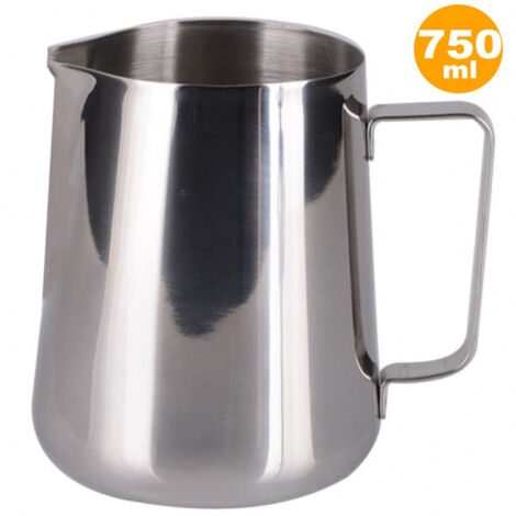 Trade Shop - Jarra De Café 750 Ml Molinos De Café Acero Inoxidable Polvo De Café -