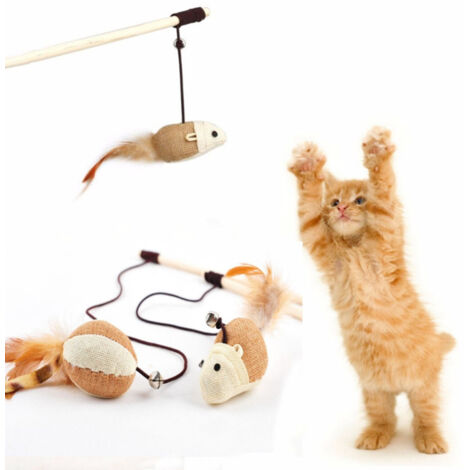 Trade Shop - JOHN FOR GATT ASTA MIT PUPAZZO TOPOLINO PALESTRA TIRAGRAFFI UNGHIE -