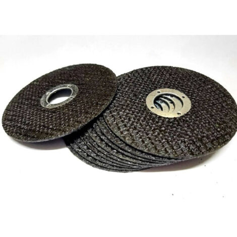 Trade Shop - Juego 10 Piezas Disco De Corte Metal 75 Mm X 1 Mm 3" Para Amoladora -