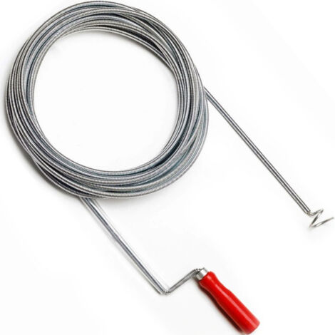 Trade Shop - KANALREINIGER FEDER KANALREINIGER SPIRALREINIGER FÜR ROHRE BADEWANNEN MT - -7 m -