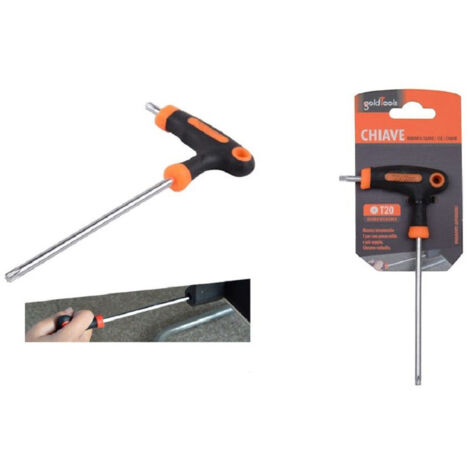 Trade Shop - KEY BRUGOLA T TRAPEZOIDAL T20X100MM ERGONOMISCHE IMPUGNATUR 91804 -