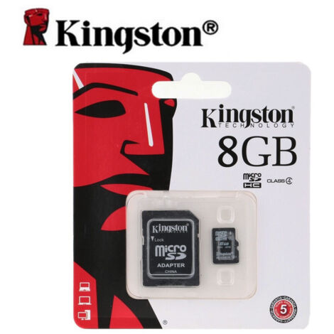 Trade Shop - KINGSTON MICRO SD 8 GB MICROSD KLASSE 4 SDHC SPEICHERKARTE SMARTPHONE-KARTE -