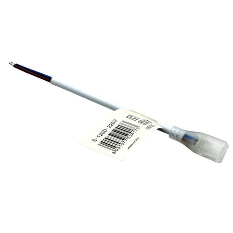 Trade Shop - KIT 10 STÜCKE STROMVERSORGUNG FLEXIBLER LED-STREIFEN 220 V 8 MM 3535 S-120D-220V -