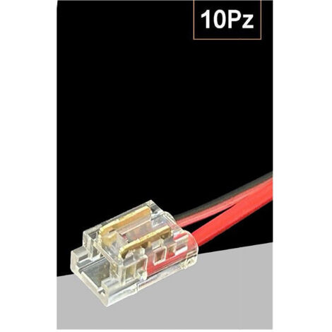 Trade Shop - KIT 10PZ LEBENSMITTELKONNETTOR LED 2 PIN 5 MM COB SMD CN5MM-CV -