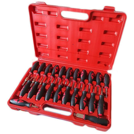 TRADE SHOP - Kit 23 Pz Strumenti Di Rimozione Terminale Connettori Cablaggi Elettrici Auto -