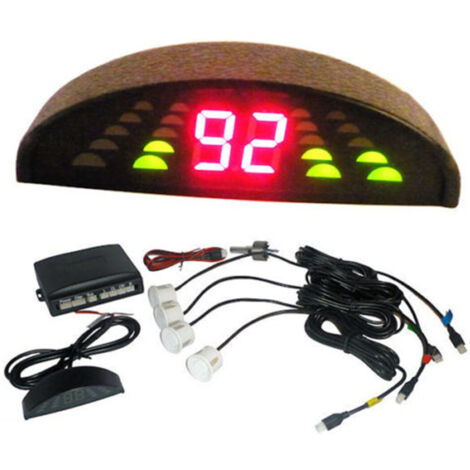 Trade Shop - Kit 4 Parque Senses Con Display Led Wireless En Fresh Grigio -
