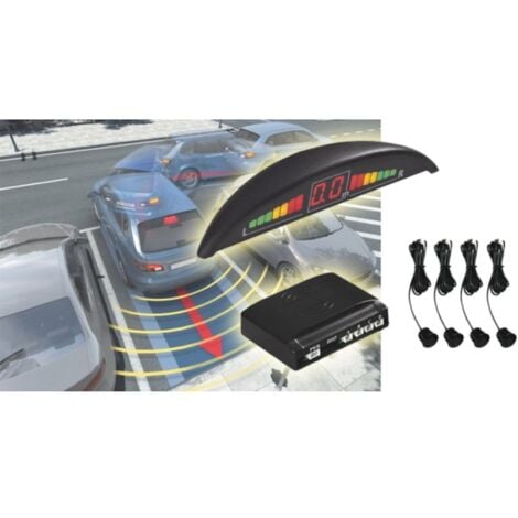 Kit Sensori Parcheggio senza fili wireless con Display fresa e suoni auto