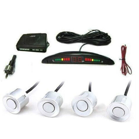 Trade Shop - Kit 4 Sensorías De Parra Con Display Led Cicalining On Grigium -