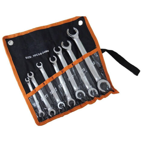 Trade Shop - Kit 7 Tasten Öffnen Bremsmontage 6x8 9x11 10x12 13x14 15x17 16x18 22x24 mm -