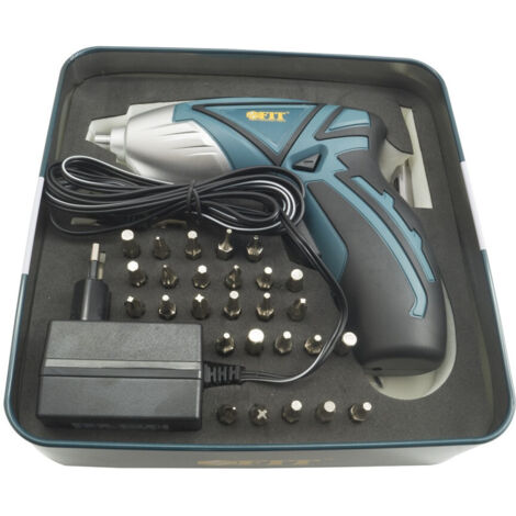 TRADE SHOP - Kit Avvitatore Cacciavite Ricaricabile Snodabile Inserti 30pz Sd-48al -