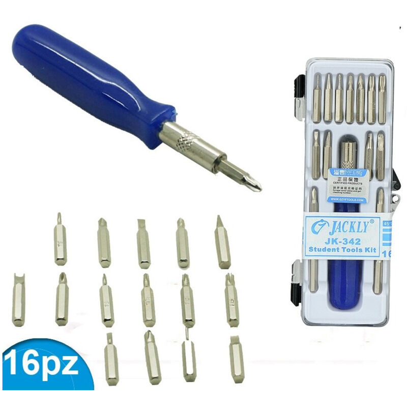Image of 16-teiliger präzisionswerkzeug-satz schraubendes werkzeug torx schneidende werkzeuge - - Trade Shop
