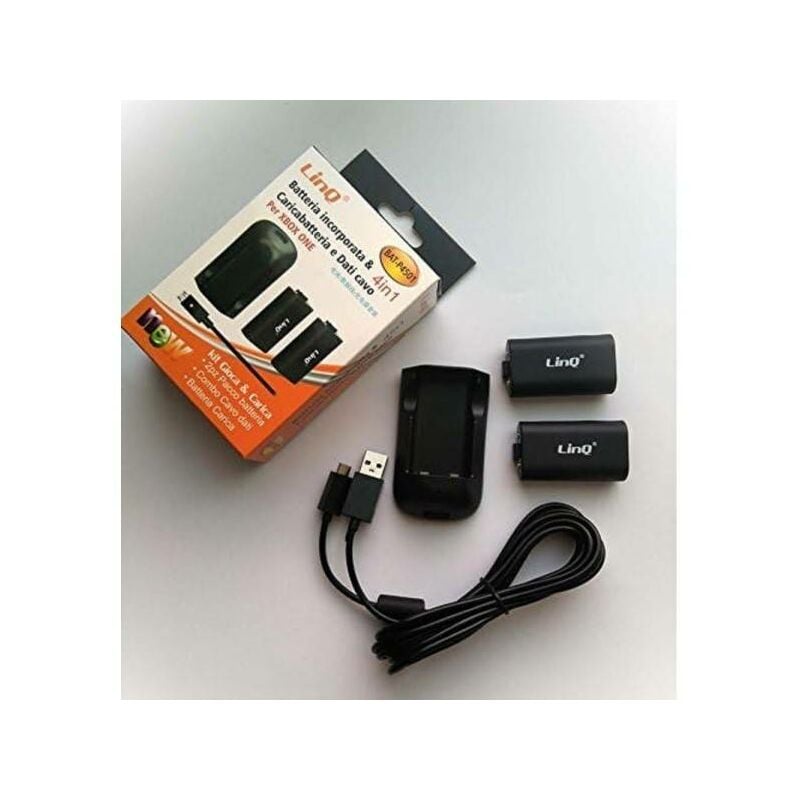 Kit Chargeur De Batterie Rechargeable 4in1 Usb Cable Pour Manette Xbox One Bat-p4501