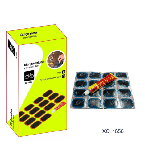 Trade Shop - Kit De Reparación Universal Para Cámara De Aire Bicicleta Bicicletas Xc-1656 -