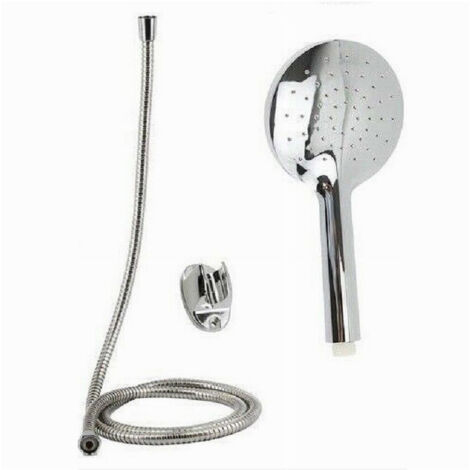 Trade Shop - Kit De Teleducha Redonda Con Soporte De Bañera De 1,8 M 59228 -