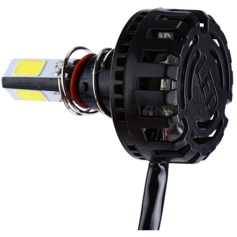 TRADE SHOP - Kit Lampada H4 Led Moto Scooter Motocicletta 3500lm 12v/36w Abbagliante Mh4 H4 -