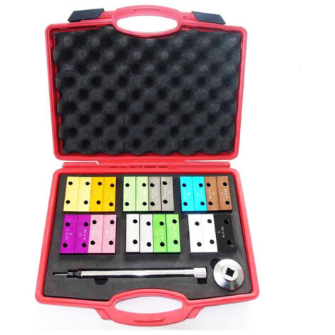 TRADE SHOP - Kit Regolazione Messa In Fase Motori Albero A Camme 25 Pz Cinghia Distribuzione -