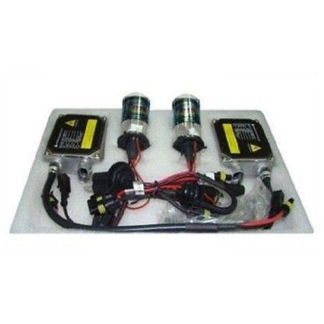 TRADE SHOP - Kit Ricambio Luci Lampade Per Fari H1 Auto Hid Xenon Da 6000k Luce Bianco Freddo -