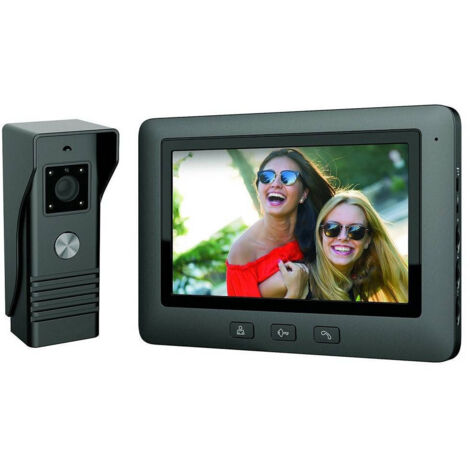 Trade Shop - KIT VIDEOCITOFONOFAMILIE MONITOR 7''' TELECAMERA APRIPORT RLC07 -