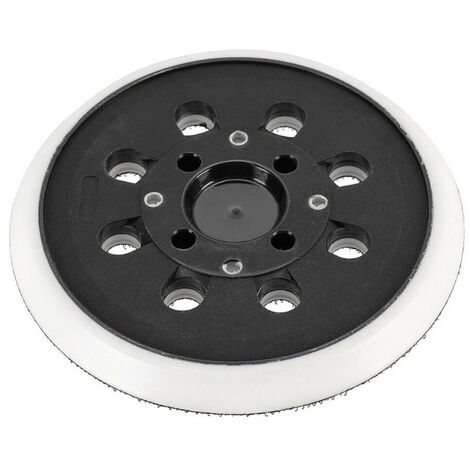 Trade-Shop Klett Schleifteller / Stützteller 125mm kompatibel mit Bosch PEX 300 AE, PEX 400 AE, PEX 4000 AE, AdvancedOrbit 18 ersetzt 2609004175 - 1 Stück