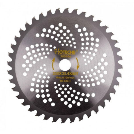 Trade Shop - KREISSÄGEBLATT 250 X 25,4 MM 40T GEZAHNTE TRENNSCHEIBE 580406 -