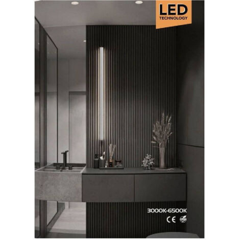 Trade Shop - LAMPADA ANWENDUNG ZU PARETE 12 WATT LIGHTS FÜR TRIPLA COLORATION 41CM F10 -