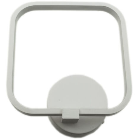 TRADE SHOP - Lampada Lampadina A Led Applique Led Da Parete Muro Forma Quadrato Fris 3172 Sq -