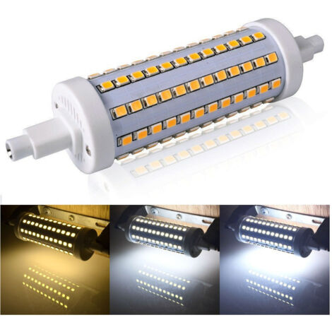 TRADE SHOP - Lampada Lampadina A Led R7s Luce 360 Gradi 118mm Luce Calda Fredda 220v 10w - -Bianco Naturale      -