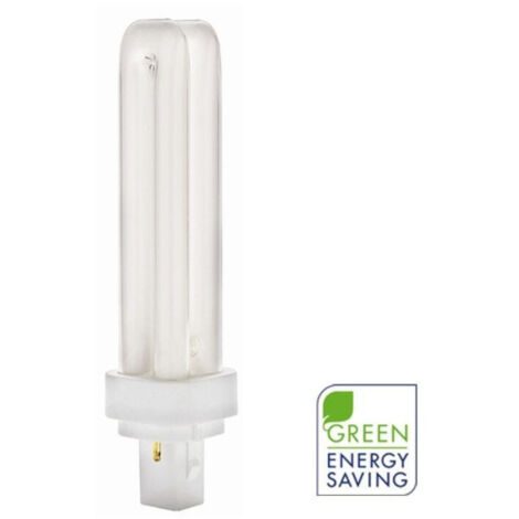 TRADE SHOP - Lampada Lampadina Led Smd Luce Bianco Freddo Attacco G24 12w 1080 Lumen 6500k -